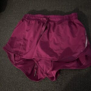 lululemon hotty hot shorts; barely worn